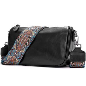 3881 Leather Purse Crossbody Bag : Leather Boho Purses Trendy - Small